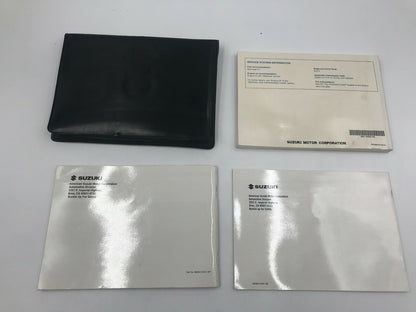 2004 Suzuki Forenza Owners Manual Set with Case B02B22041