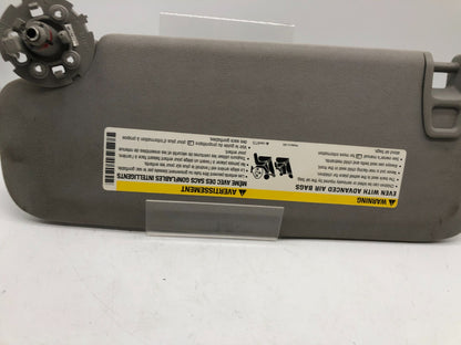 2004-2012 Chevrolet Malibu Passenger Sun Visor Gray OEM B04B22032