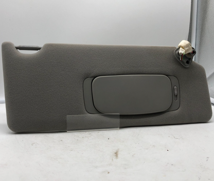 2005-2012 Toyota Avalon Passenger Sun Visor Gray Illuminated OEM A02B41006