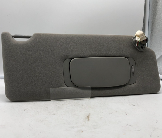 2005-2012 Toyota Avalon Passenger Sun Visor Gray Illuminated OEM A02B41006
