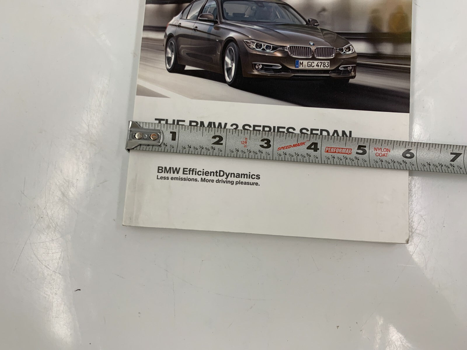 2012 BMW 3 Series Owners Manual OEM D03B20080