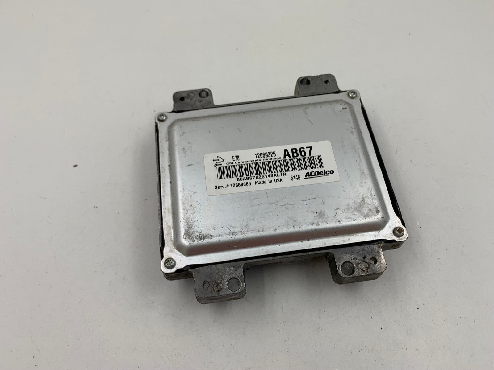 2013-2016 Chevrolet Cruze Engine Control Module Unit ECU ECM OEM A01B19002