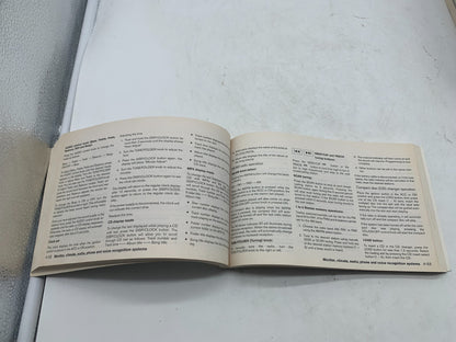 2009 Nissan Maxima Owners Manual Set with Case OEM R01B15007