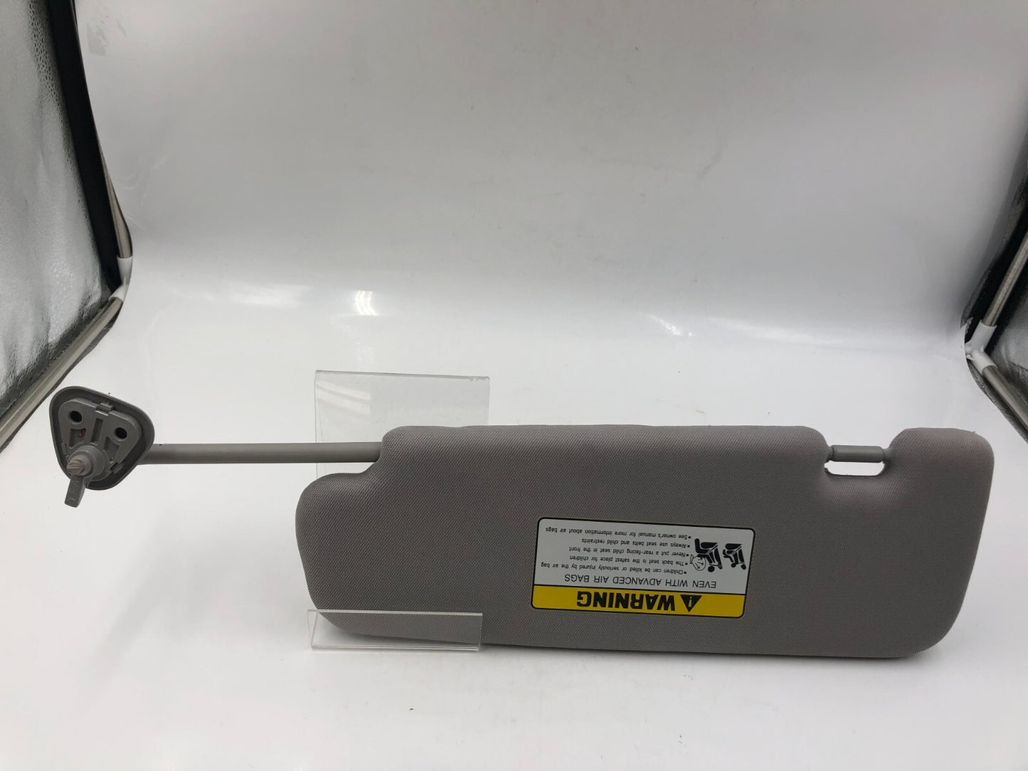 2011-2014 Hyundai Sonata Passenger Sun Visor Gray Illuminated OEM B01B05016