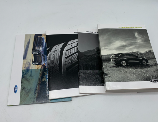2020 Ford Escape Owners Manual Set with Case OEM C03B56019