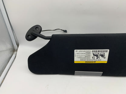 2011-2014 Chrysler 200 Passenger Sun Visor Black Illuminated OEM D01B21032