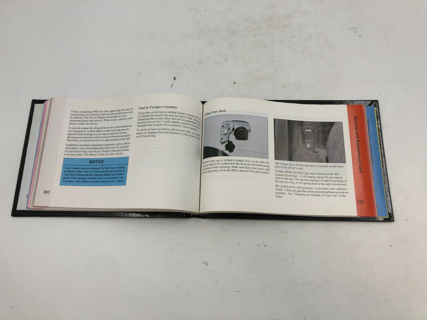 2001 Saturn S Series S-Series Owners Manual OEM B01B02006