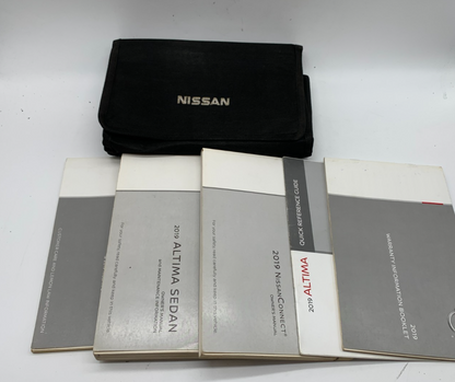 2019 Nissan Altima Sedan Owners Manual Set with Case OEM R01B25017