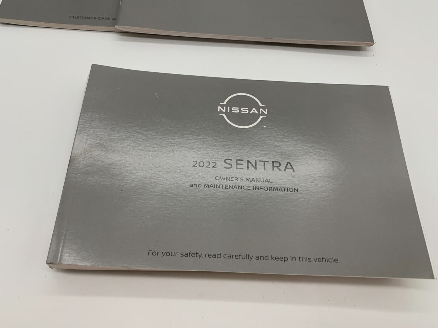 2022 Nissan Sentra Owners Manual Set OEM A02B56046