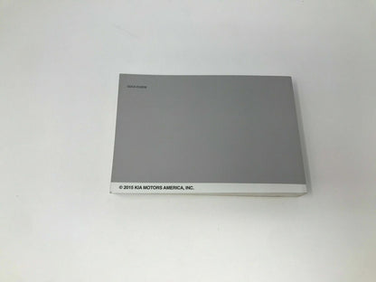 2016 Kia Optima Sedan Owners Manual OEM B04B41086