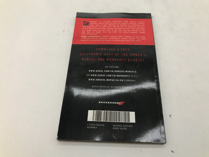 2017 Dodge Journey Owners Manual Set with Case OEM D01B55029