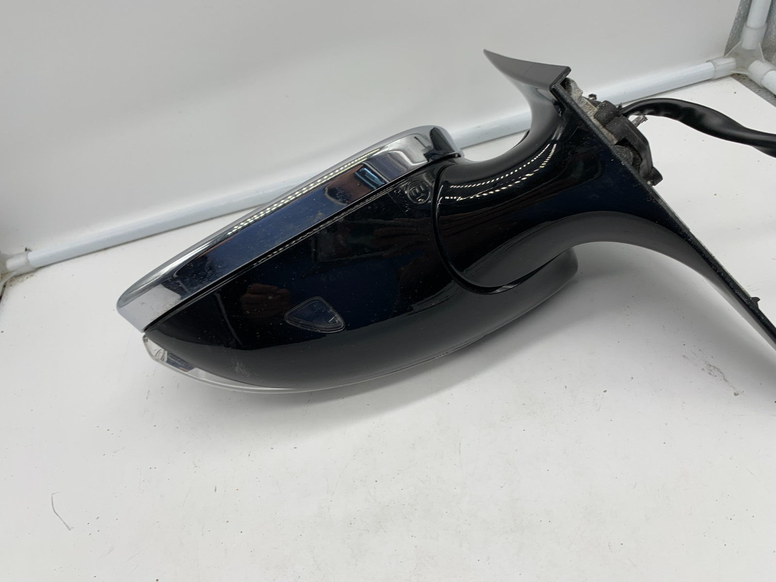 2007-2009 Mercedes-Benz S550 Driver Side View Power Door Mirror Black OEM