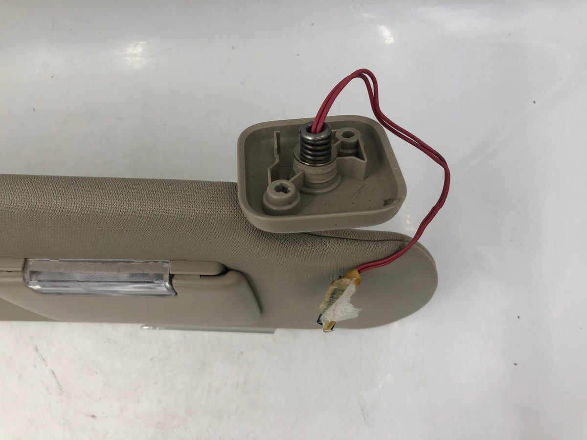 2009-2012 Ford Flex Passenger Sun Visor Gray Illuminated OEM A03B50069