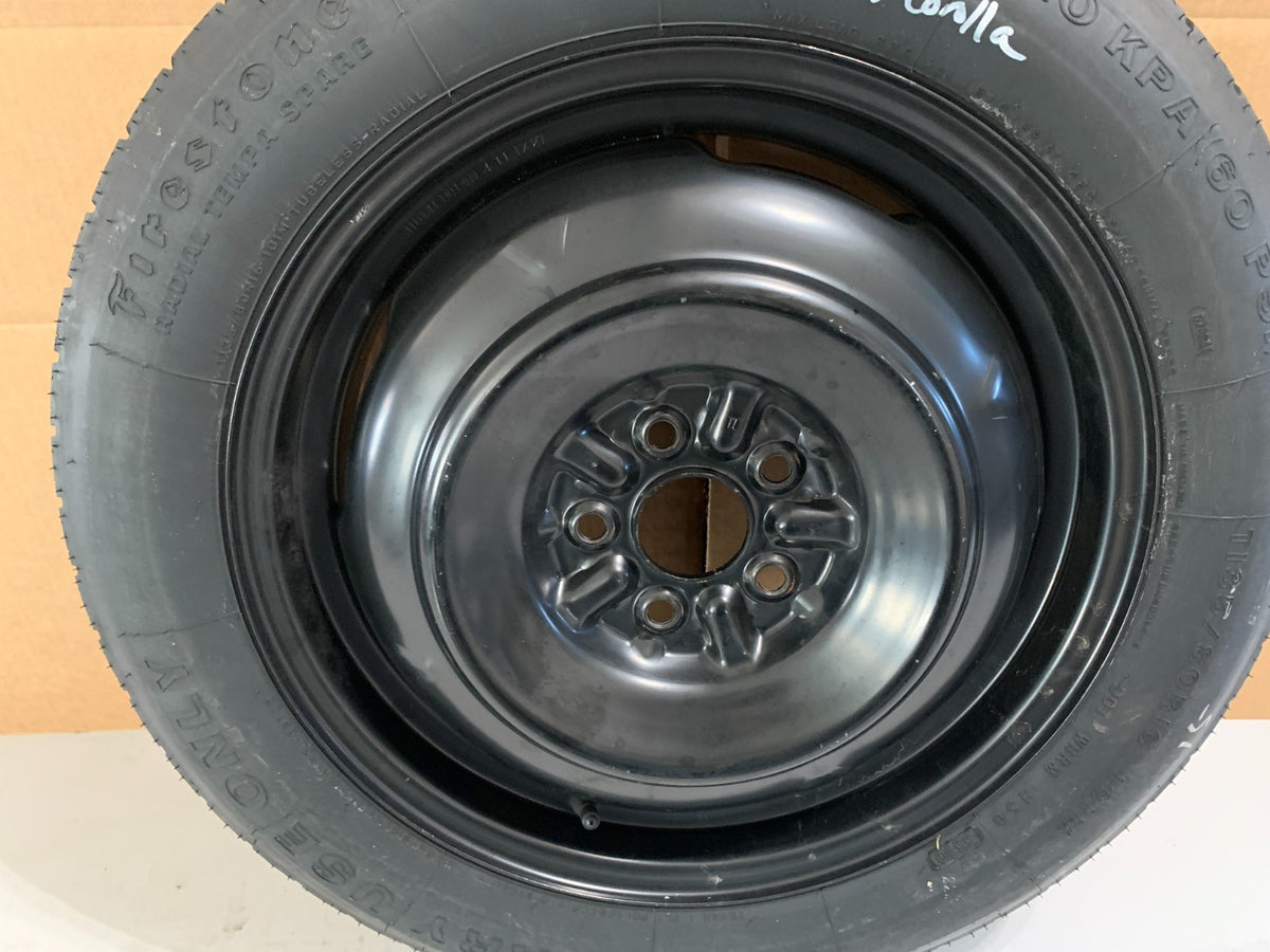 2003-2016 Toyota Corolla Camry 16" Spare Tire Compact Donut T135/80R16 OEM