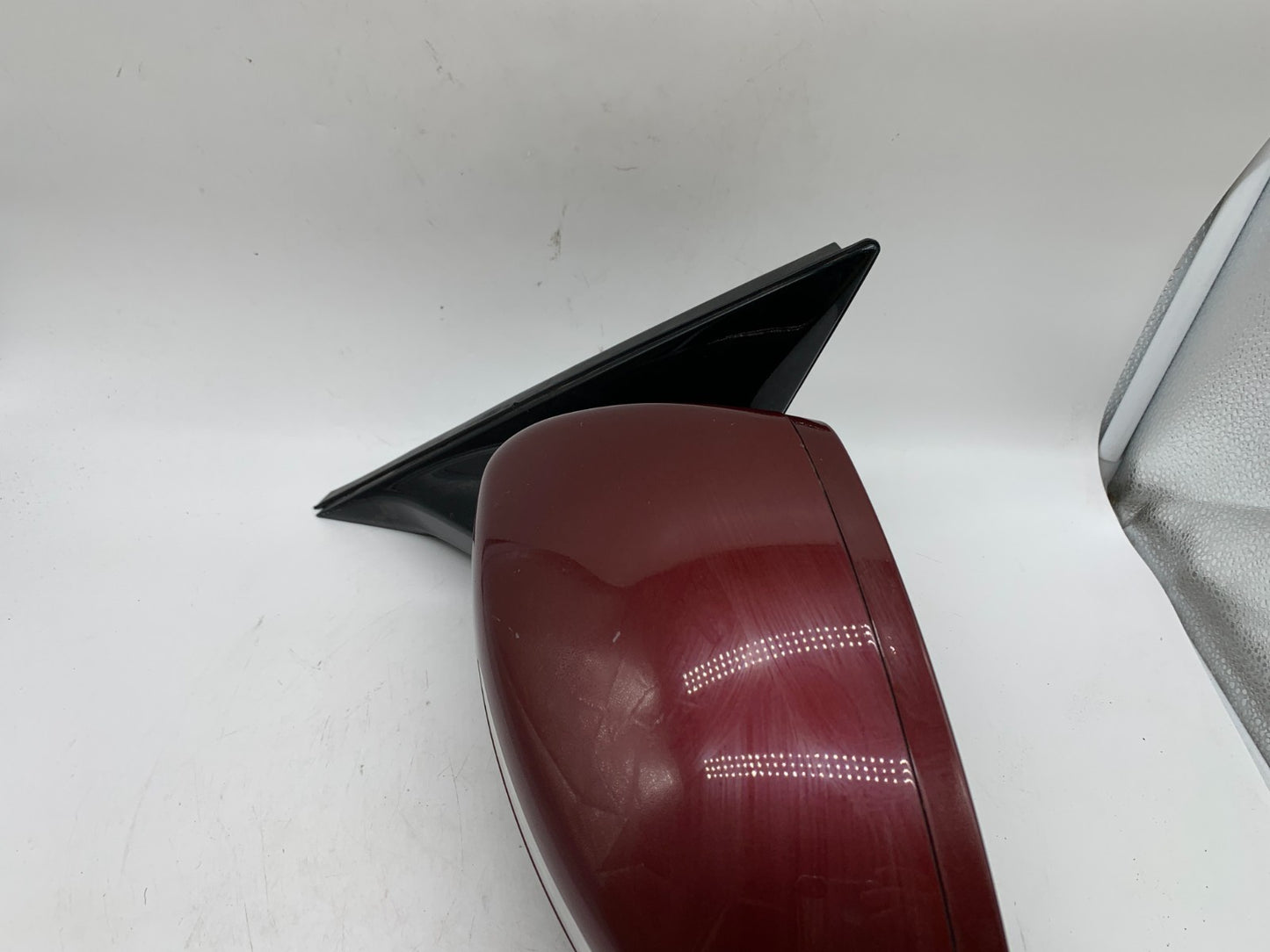 2009-2012 Hyundai Genesis Sedan Driver Side View Power Door Mirror Red C02B01009