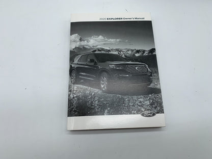 2020 Ford Explorer Owners Manual Set with Case OEM A01B51005