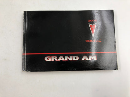 2002 Pontiac Grand Am Owners Manual OEM B03B32007
