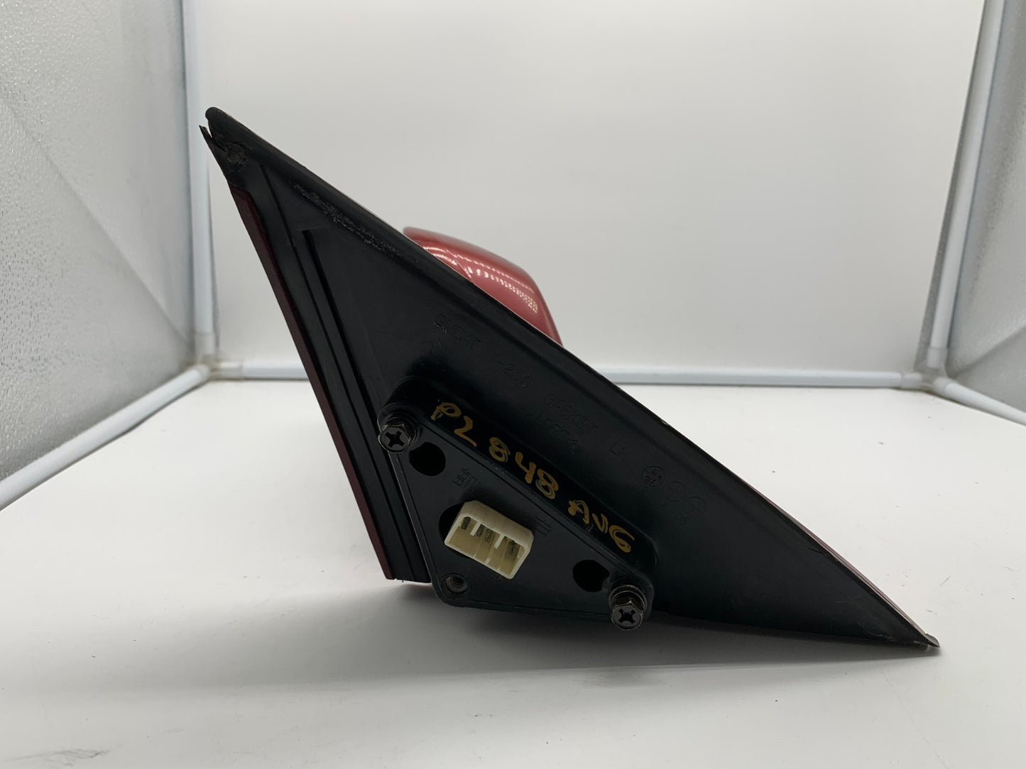 2004-2006 Chevrolet Epica Driver Side View Power Door Mirror Red OEM B04B51005