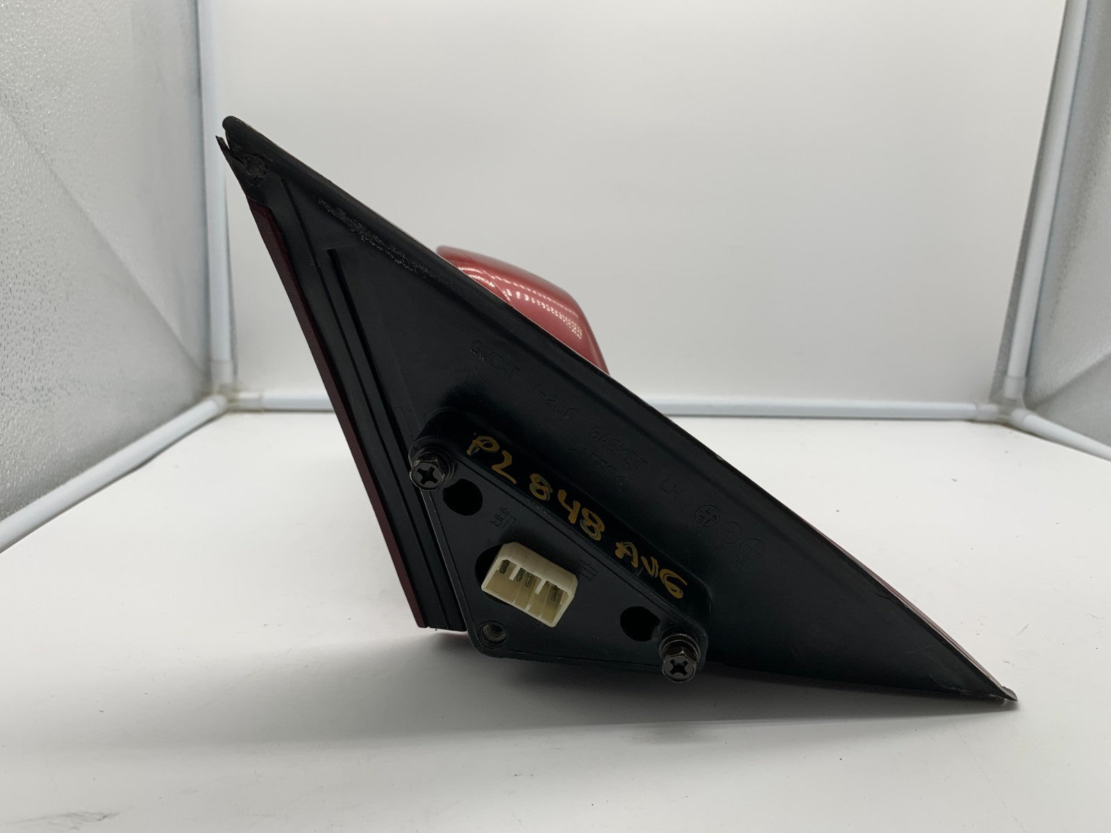 2004-2006 Chevrolet Epica Driver Side View Power Door Mirror Red OEM B04B51005