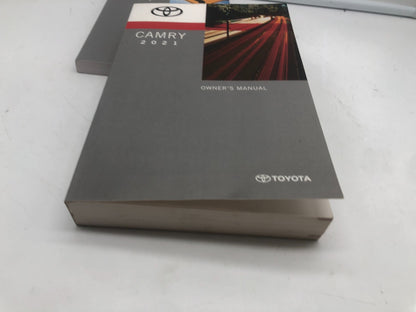 2021 Toyota Camry Owners Manual Set OEM A01B41004