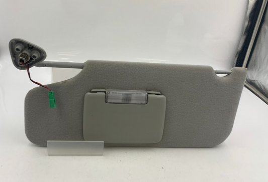2005-2007 Ford Freestyle Driver Visor Sun Visor Gray Illuminated OEM C02B49011