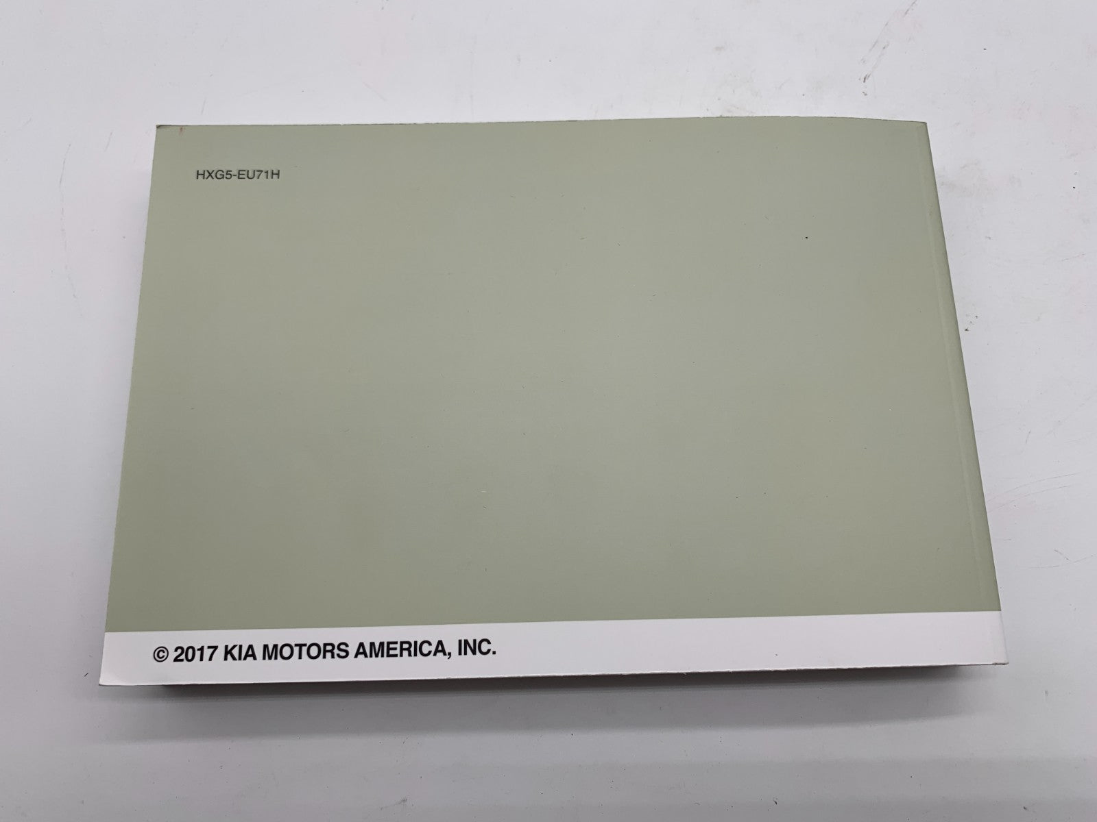 2017 Kia Sorento Owners Manual Set with Case OEM C01B47007