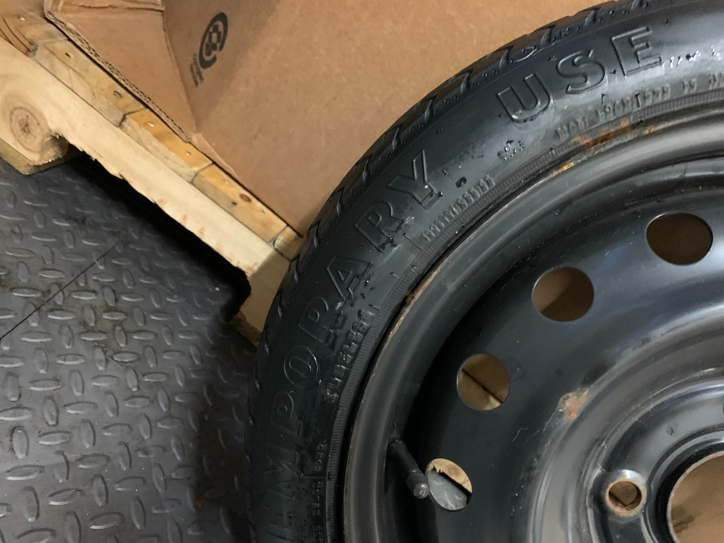 2007-2012 Nissan Sentra 15" Spare Tire Wheel Compact Donut 4 Lugs T125/70D15