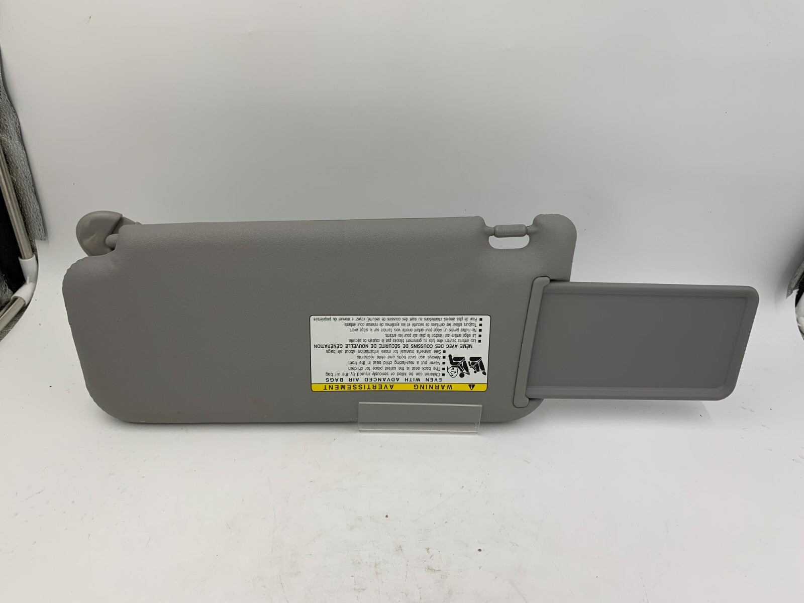2006-2009 Toyota Rav4 Passenger Sun Visor Gray Illumination OEM B02B52033