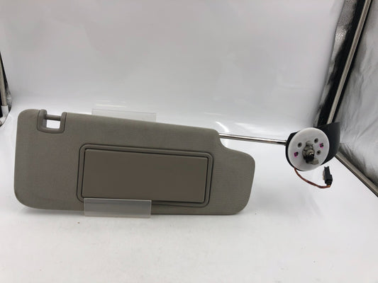 2013-2016 Chevrolet Malibu Passenger Sun Visor Gray Illuminated OEM A03B47044