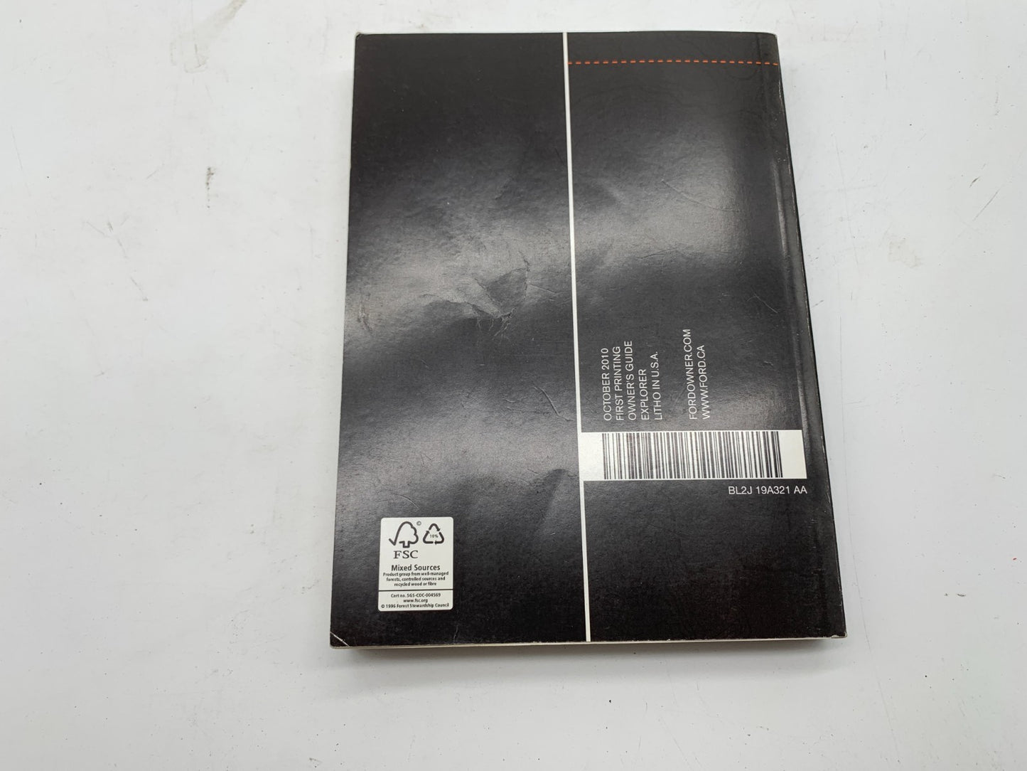2011 Ford Explorer Owners Manual Set with Case OEM A01B36039