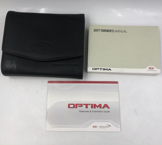 2017 Kia Optima Owners Manual Set with Case OEM B03B41071