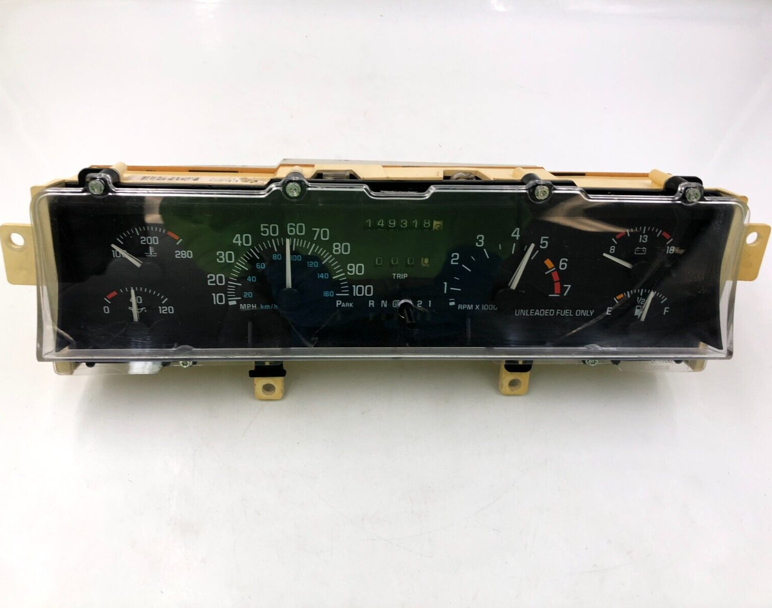 2000-2002 Saturn L Series Speedometer Instrument Cluster 102,473 Miles A02B10022