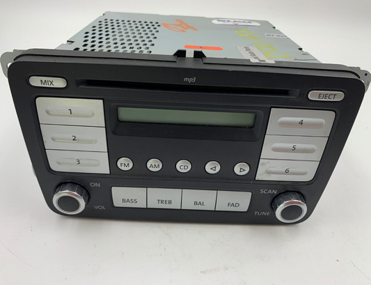 2010-2011 Volkswagen Golf AM FM Radio CD Player Receiver OEM B04B34002