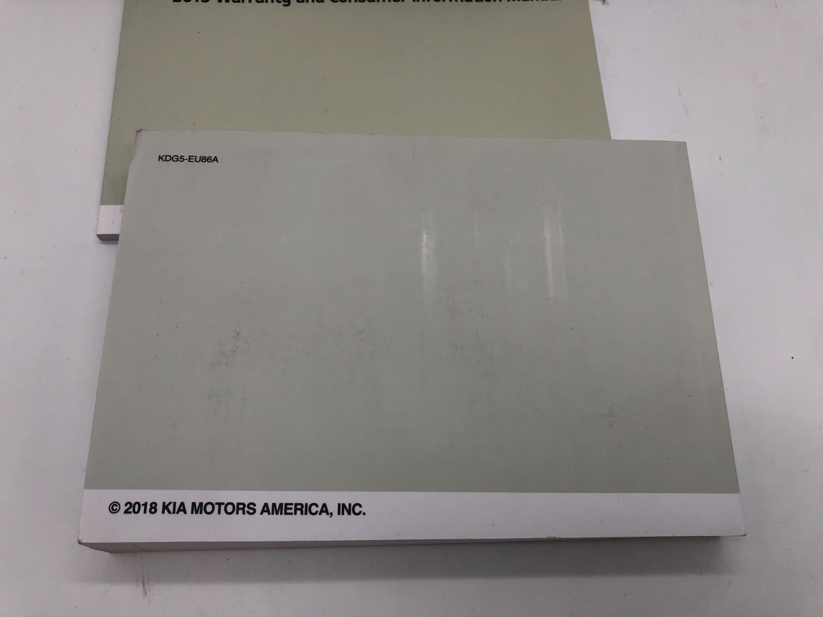2019 Kia Optima Owners Manual Set with Case OEM A02B29004