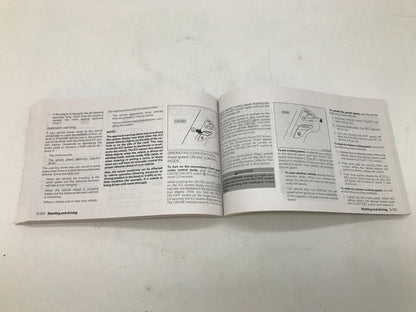 2018 Infiniti QX60 QX 60 Owners Manual Set with Case OEM B04B34019