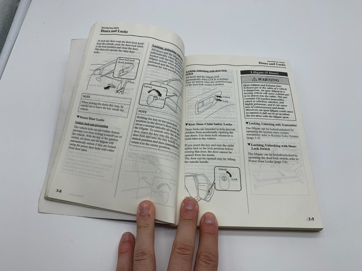 2006 Mazda 3 Owners Manual OEM B03B51005
