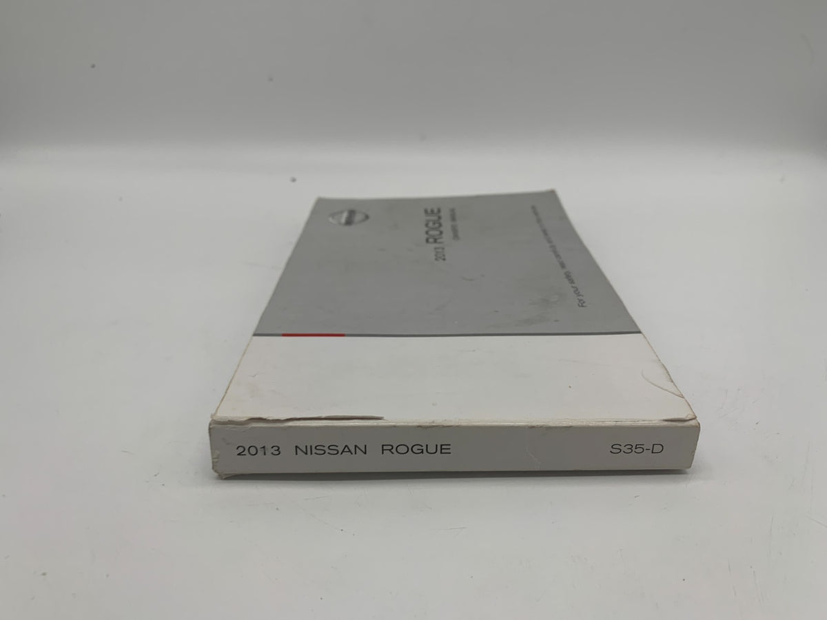 2013 Nissan Rogue Owners Manual Set with Case OEM