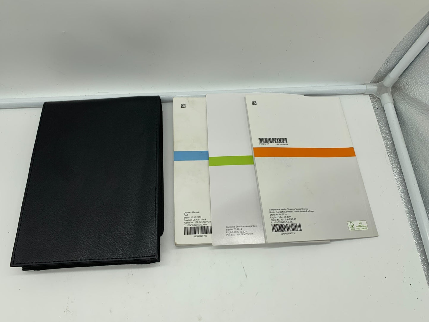 2015 Volkswagen Jetta Owners Manual Set with Case OEM B04B34016
