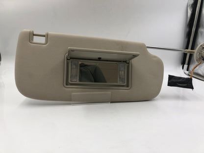 2011-2013 Jeep Grand Cherokee Passenger Sun Visor Gray Illuminated OEM E01B11026