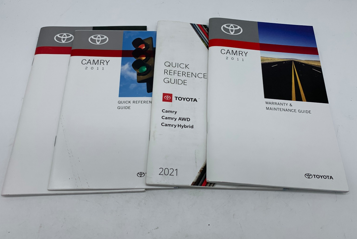 2011 Toyota Camry Owners Manual Set OEM R01B32024