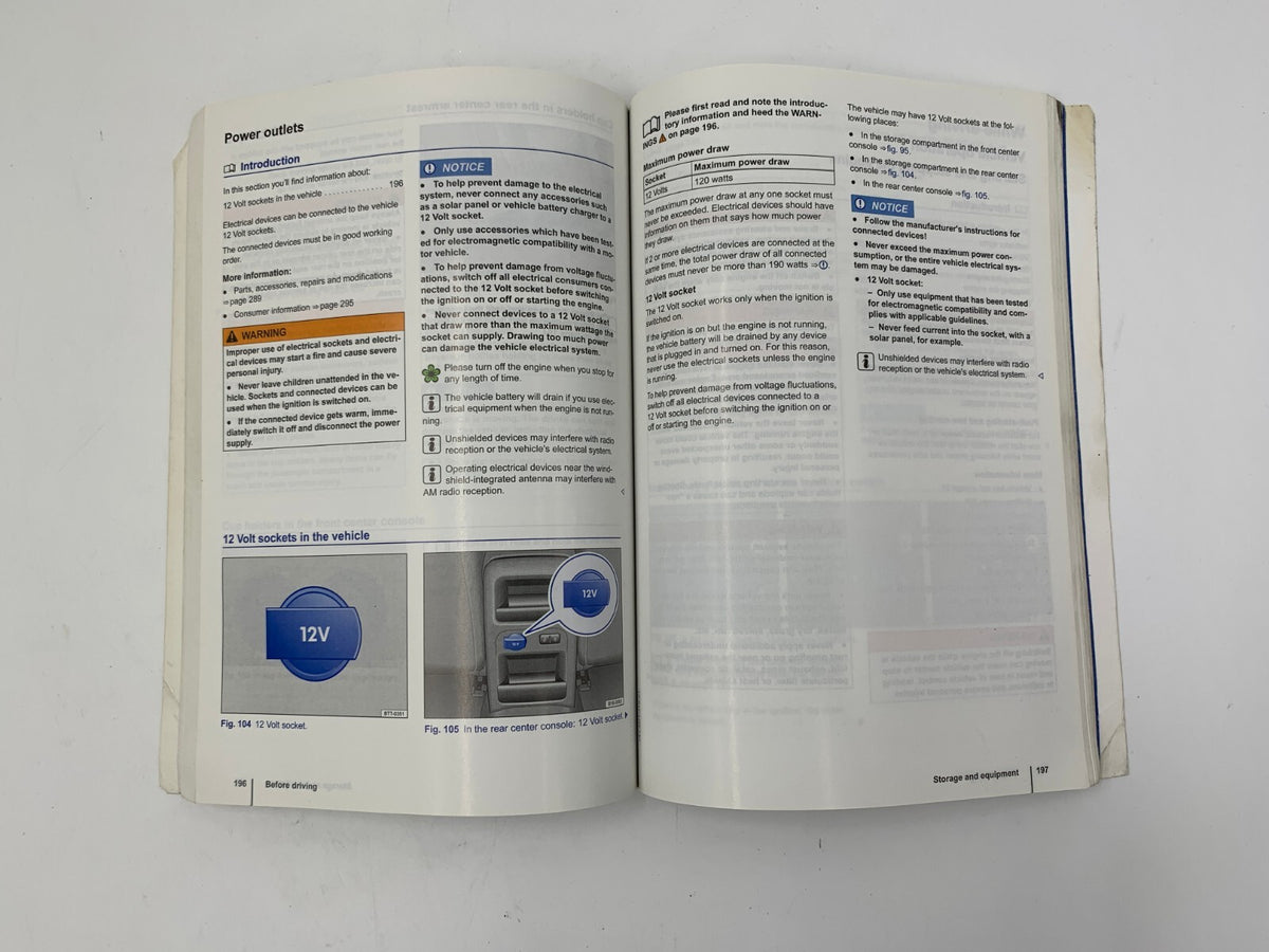 2014 Volkswagen Jetta Owners Manual Set OEM C02B40027
