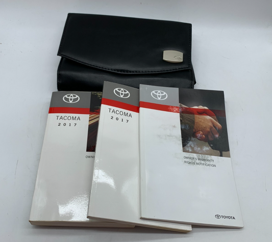 2017 Toyota Tacoma Owners Manual Set with Case OEM D03B39003