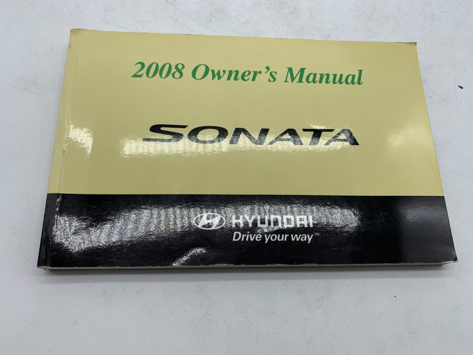 2008 Hyundai Sonata Owners Manual Case Set with Case OEM A03B49003
