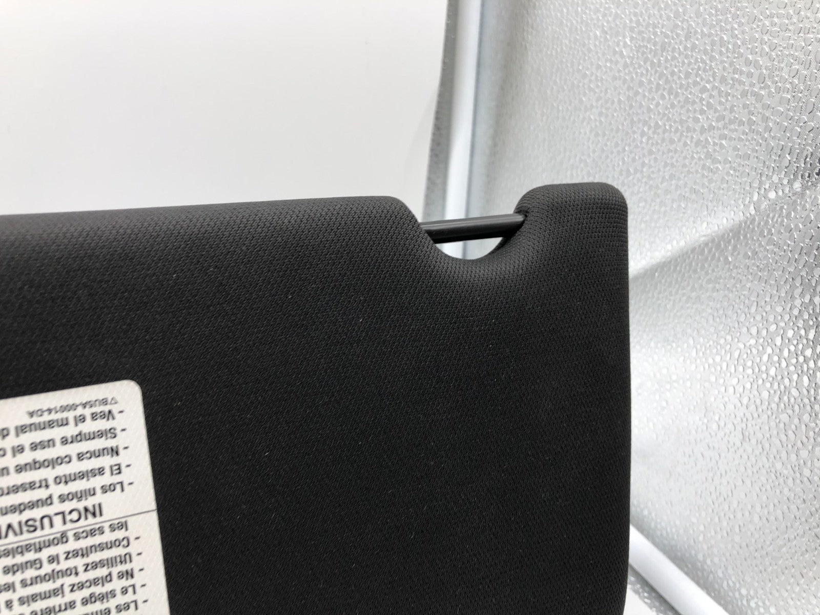2010-2016 Ford Taurus Passenger Sun Visor Black Illuminated OEM C03B46001