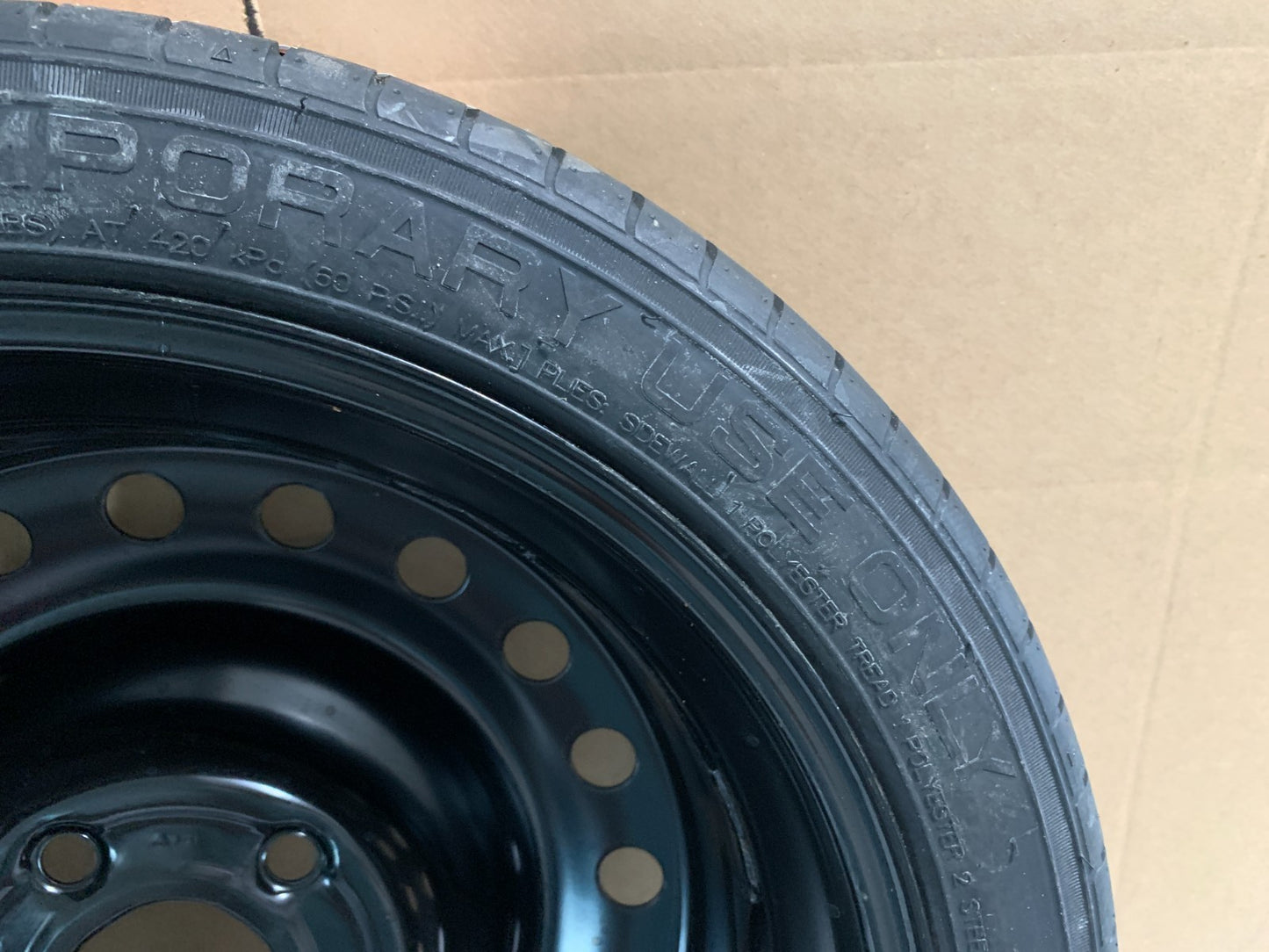 2010-2016 Buick Lacrosse Impala 17" Spare Tire Compact Donut T125/70R17 OE