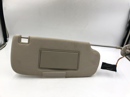 2011-2013 Jeep Grand Cherokee Passenger Sun Visor Gray Illuminated OEM E01B11026