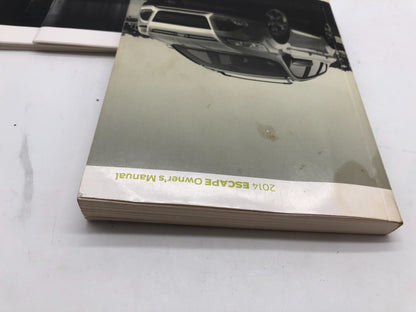 2014 Ford Escape Owners Manual Set with Case OEM B04B32087