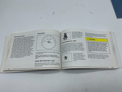 2003 Buick Rendezvous Owners Manual Set OEM C02B33011