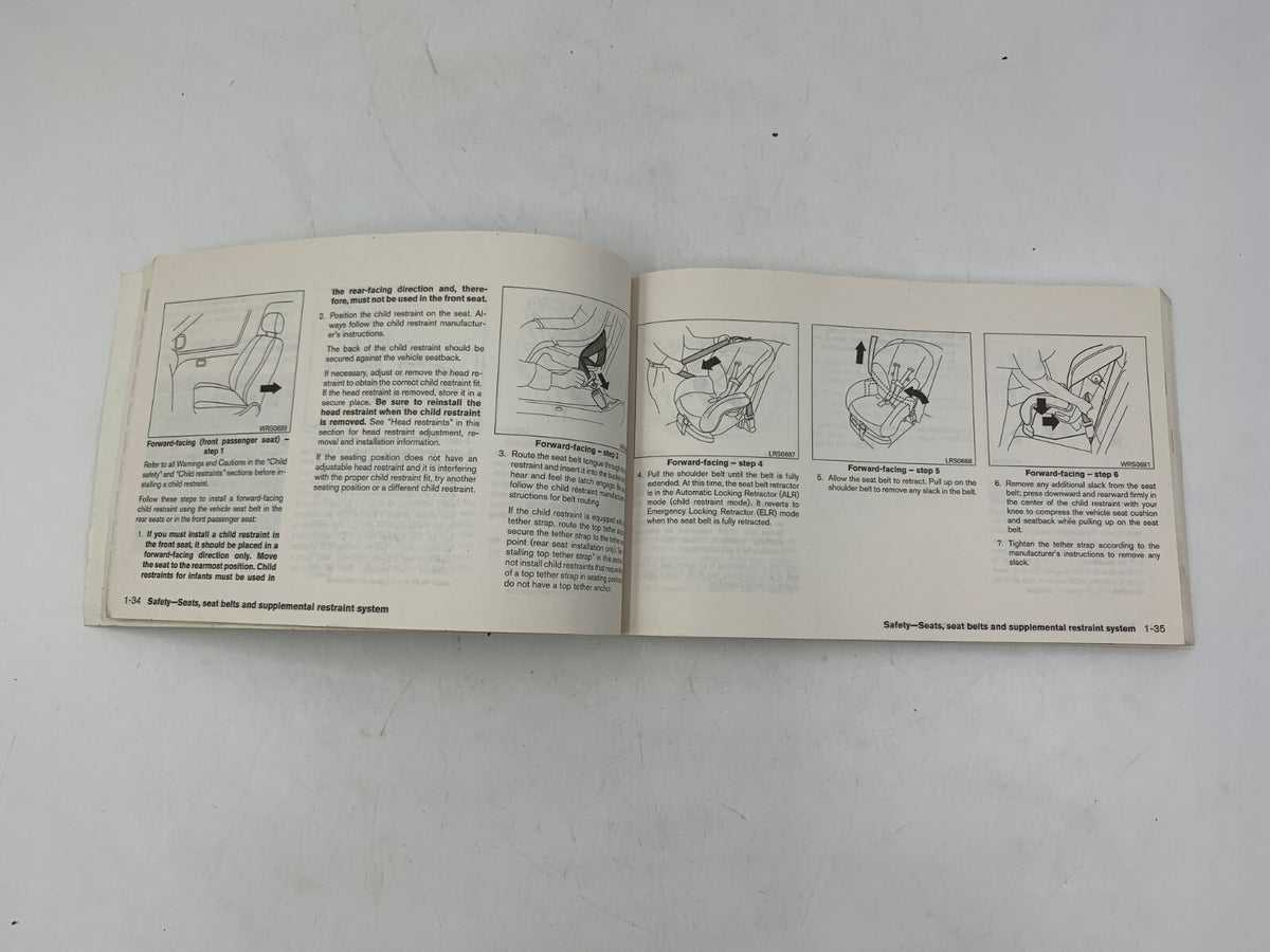 2011 Nissan Versa Owners Manual OEM A02B22035