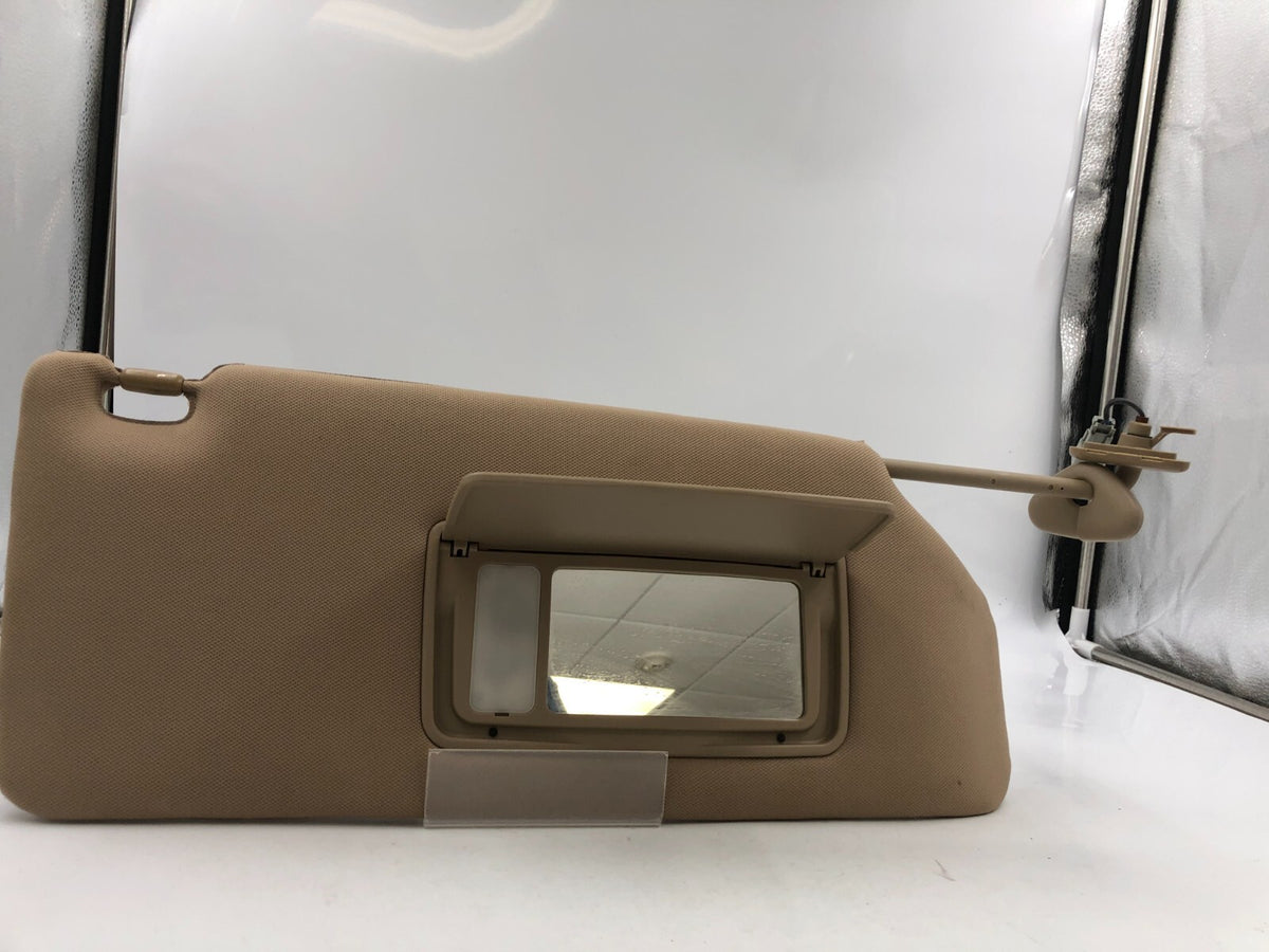 2006-2010 Honda Odyssey Passenger Sun Visor Tan Illuminated OEM C03B19019